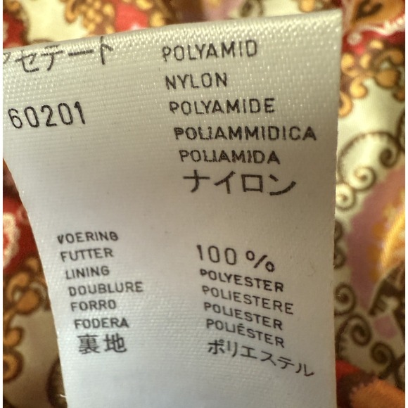 OILILY‎ - Women's Brown Wool Flower Embroidered Coat Jacket - Size 42 - Picture 9 of 13